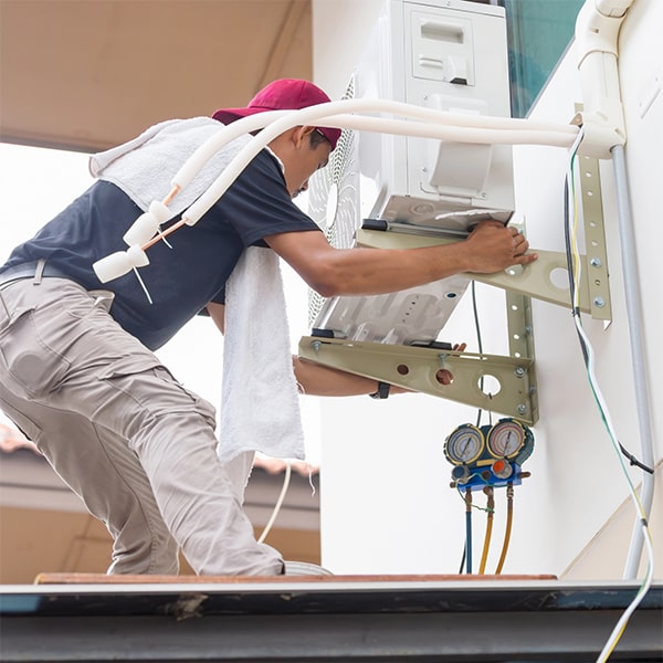 la instalación de aire acondicionado en su oficina tomará aproximadamente 2 días